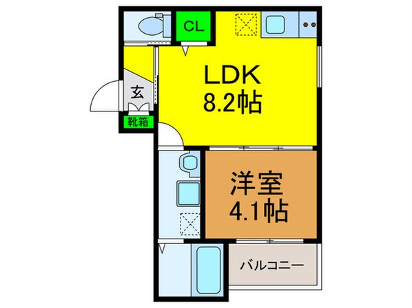 ユリシズの物件間取画像